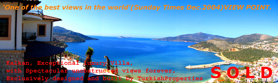 Exceptional luxury Villa with Spectacular unobstructed views forever, Exclusively built and designed by TurkishProperties
